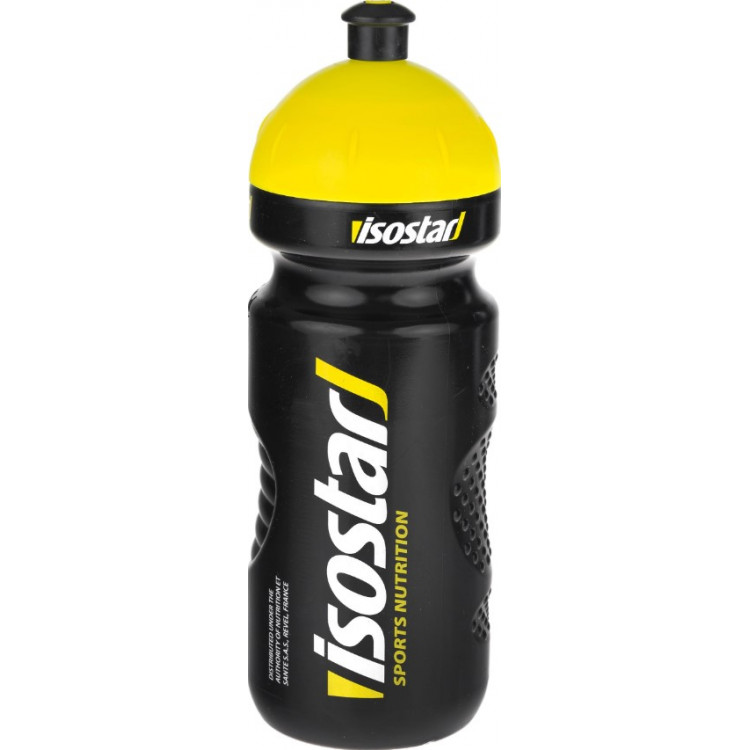 Fľaša na vodu 650ml ISOSTAR Čierno-Žltá Fľaša na vodu 650ml ISOSTAR Čierno-Žltá